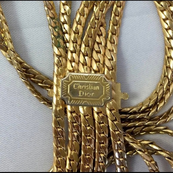 Vintage Christian Dior Rope Chain Belt - Picture 4 of 6